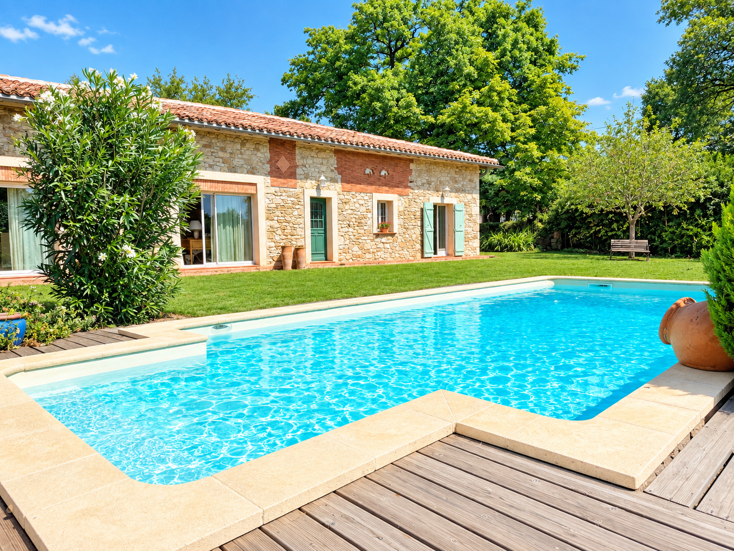 PROPIÉTÉ T7 - 220 M2 - 6 HECTARES - PISCINE - INSTALLATIONS ÉQUESTRE